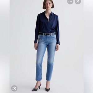AG Jeans Ex Boyfriend Slouchy Slim Size 27